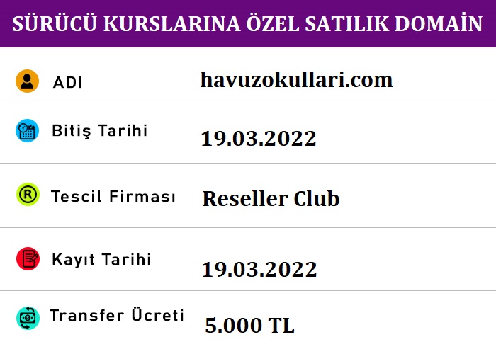 Satılık Alan adı: havuzokulu.com